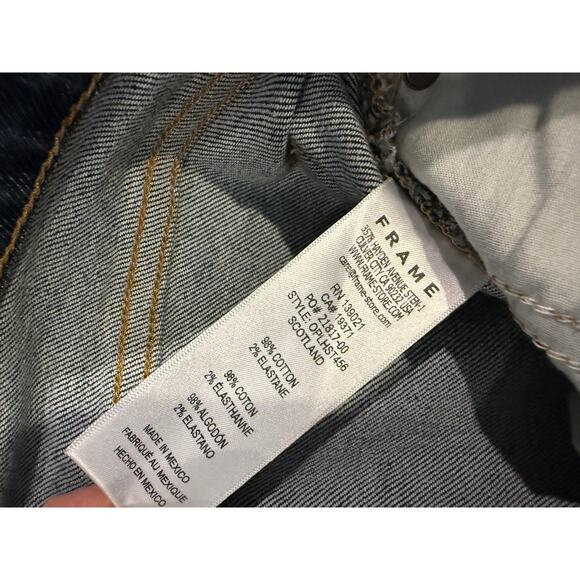 Frame Denim Le High Straight Denim Jeans 28 - Picture 8 of 8